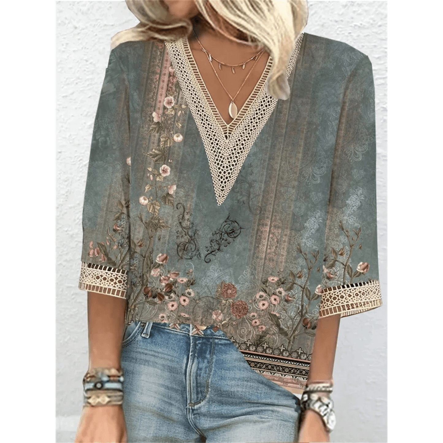 Wendy Blouse | Button-Up Long-Sleeve Blouse for Women