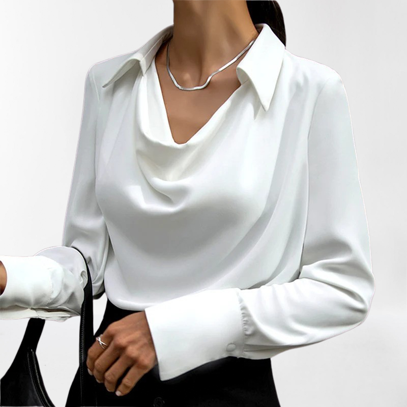 Pavlina Blouse | Women’s Autumn Elegant Silk Blouse