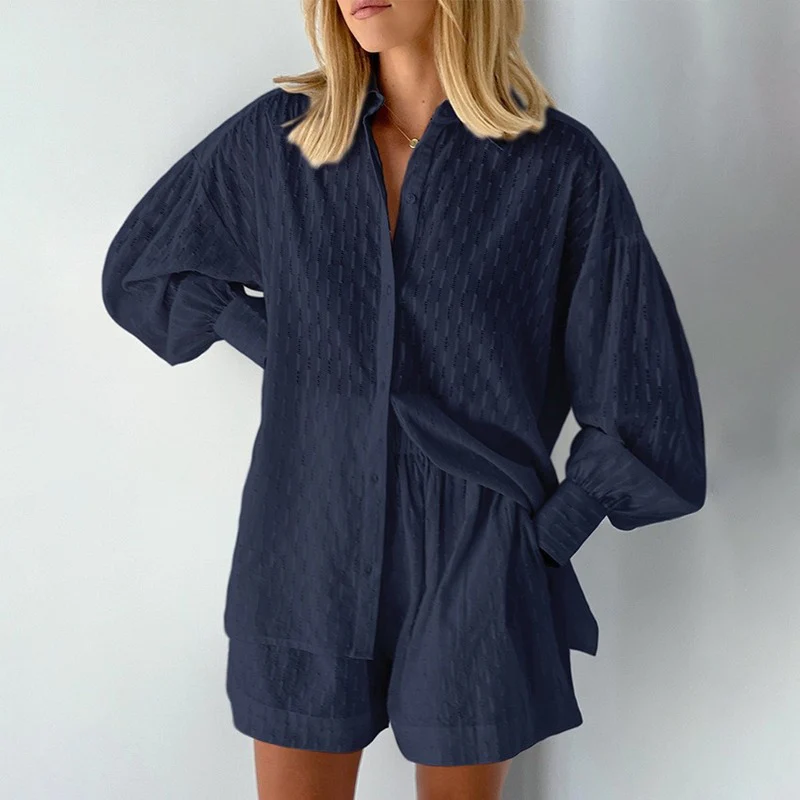 Wilmetta Set | 2-Piece Women's Summer Set – Shorts & Blouse