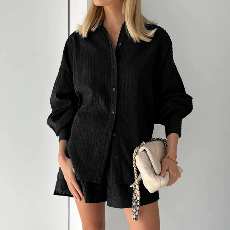 Wilmetta Set | 2-Piece Women's Summer Set – Shorts & Blouse