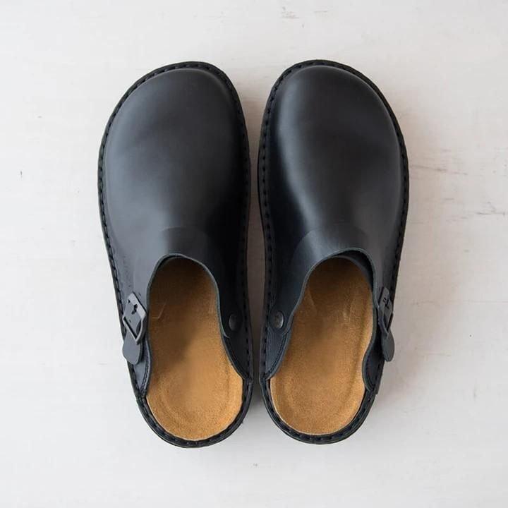 Greer Slippers | Leather Orthopedic Comfort Slippers