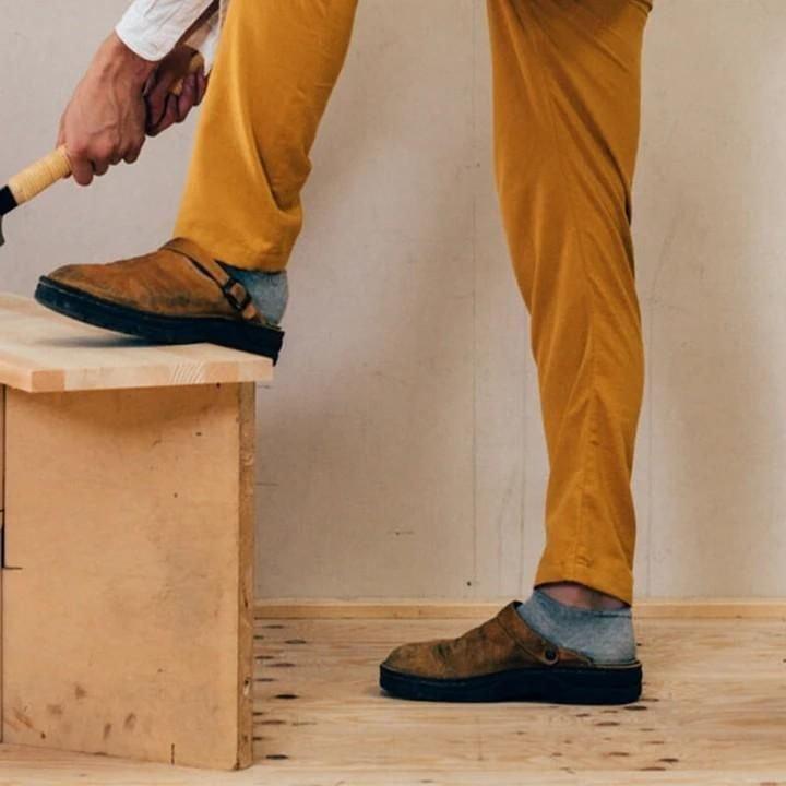 Greer Slippers | Leather Orthopedic Comfort Slippers