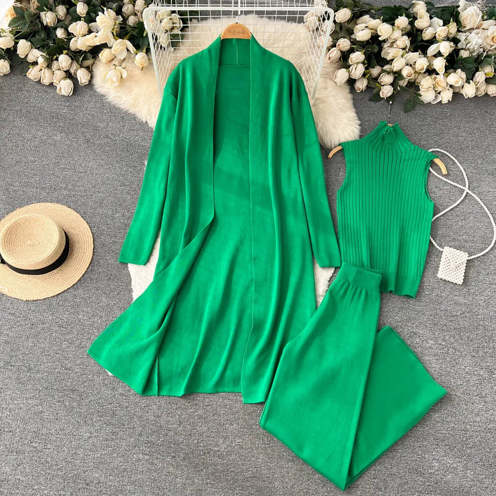 Minerva Loungewear Set | Trendy 3-Piece Comfy Ensemble