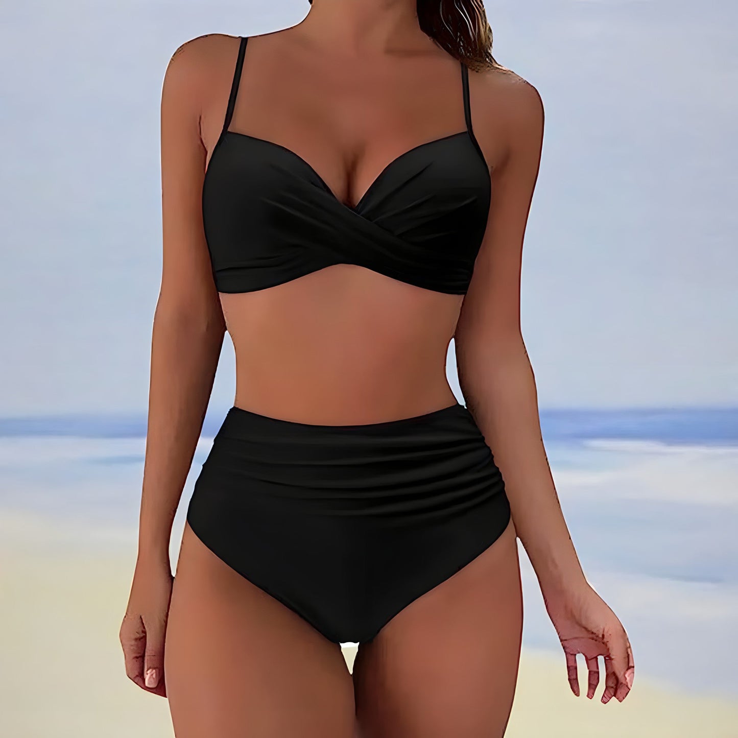 Wilma Swimwear | Stylish High-Waist Bikini Set for Women