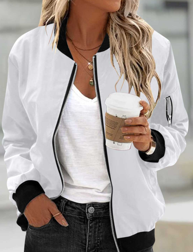 Rheanna Jacket | Women’s Autumn Classic Bomber Jacket