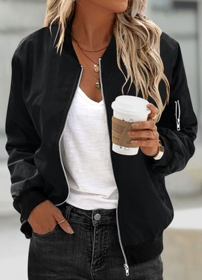 Rheanna Jacket | Women’s Autumn Classic Bomber Jacket