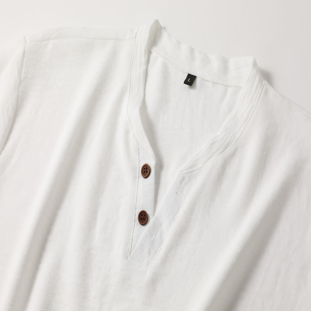 Faelina Shirt | Men’s Short-Sleeve V-Neck T-Shirt with Lightweight Breathable Fabric