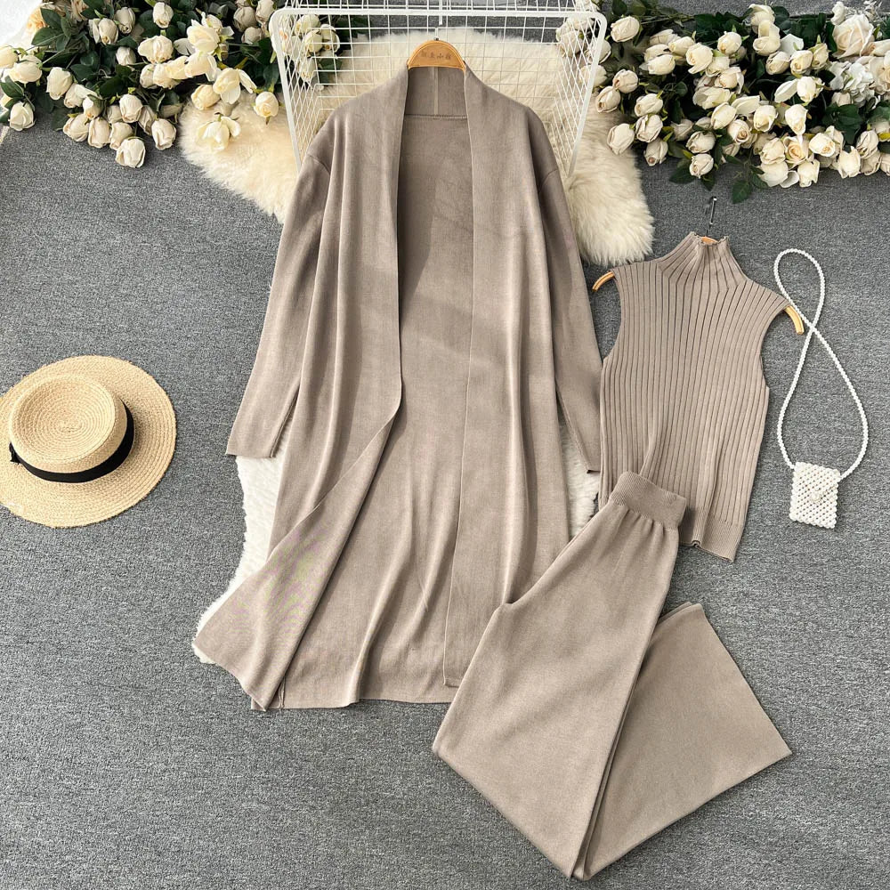 Minerva Loungewear Set | Trendy 3-Piece Comfy Ensemble