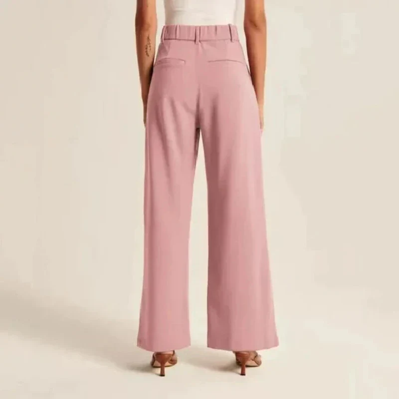 Beatrice Wide-Leg Trousers | High-Waist Flowy Pants for Women