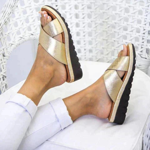 Wileenna Sandals | Casual Slip-On Summer Sandals Women