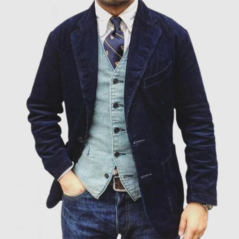 Henry Jacket | Men's Vintage Corduroy Lapel Jacket