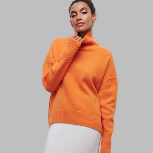 Reagan Jumper | Women’s Autumn Oversized High-Neck Jumper