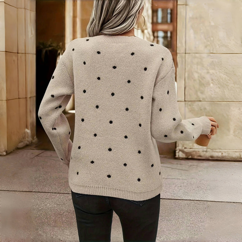 Onelia Jumper | Women's Autumn Dotted Knit Jumper