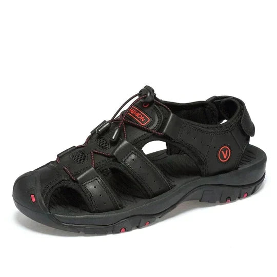 Alfredo Sandals | Men’s Adjustable Cushioned Sandals with Slip-Resistant Sole