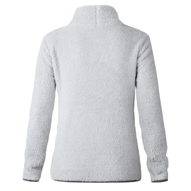 Hediah Sweater | Felmina Women's Fleece Turtleneck with Zipper