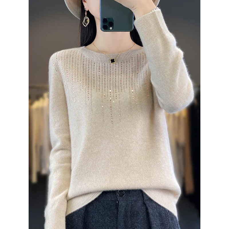 Gretha Sweater | Soft Knitted Sweater with Sparkling Details