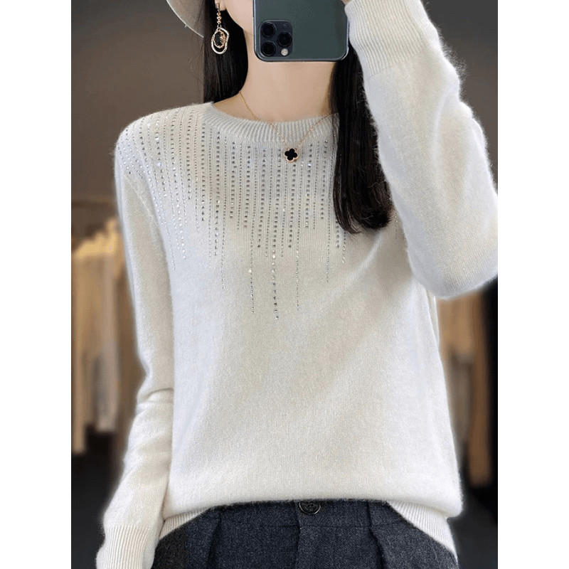 Jelani Sweater | Soft Knit Sweater with Sparkling Detail