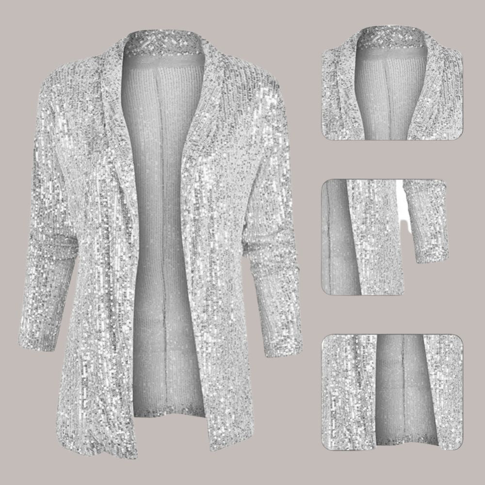 Rosemary Blazer | Women’s Autumn Sparkling Sequin Blazer