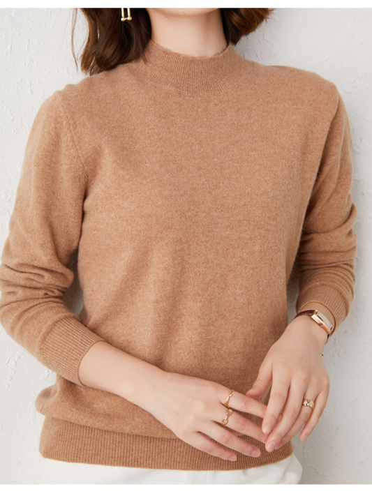 Henley Sweater | Lightweight Turtleneck Sweater