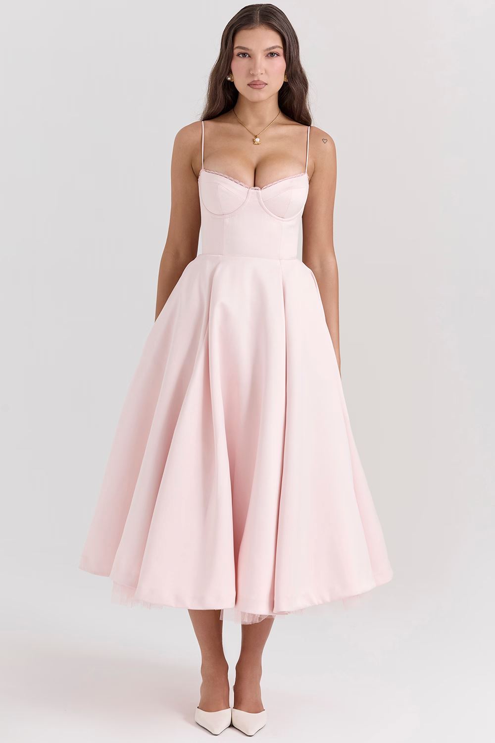 Kelsie Dress | Women's Elegant Satin Party Dress