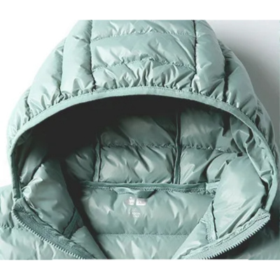 Helen Puffer Jacket | Lightweight Hooded Down Jacket