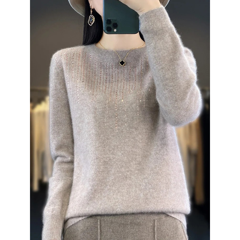 Gretha Sweater | Soft Knitted Sweater with Sparkling Details