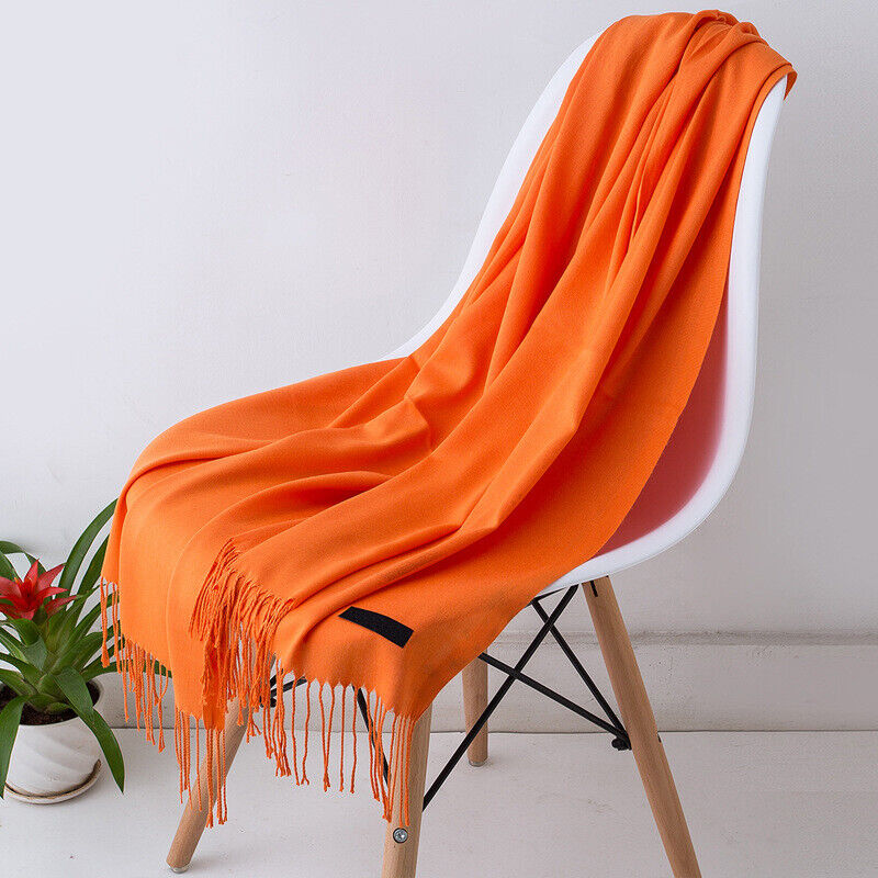 Jubilee Long Cashmere Scarf with Tassels | Warm & Stylish