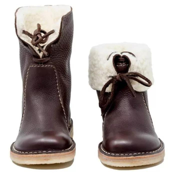 Ivelisse   Boots | Women's Wool-Lined Waterproof Leather Boots