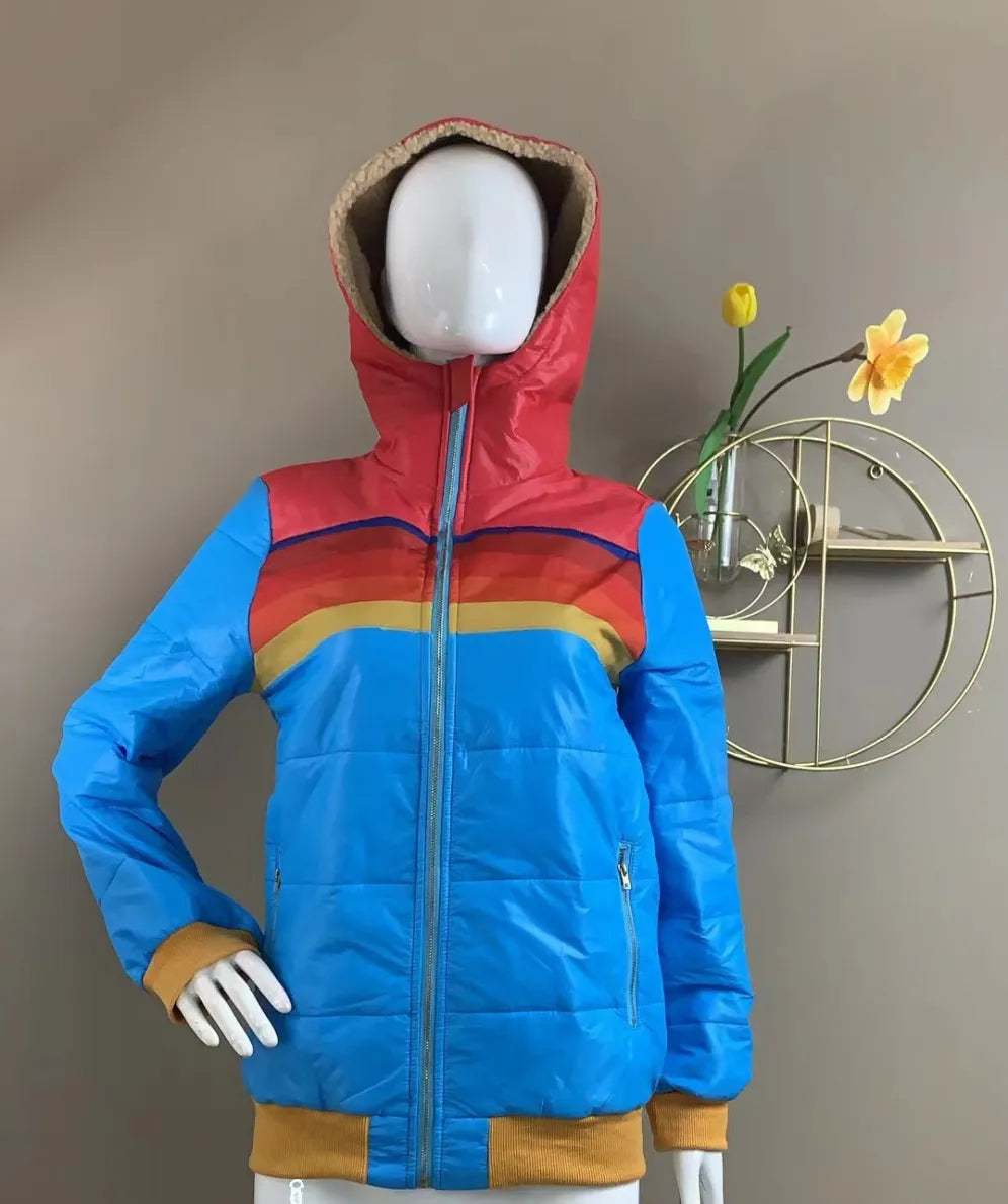 Ivonne  Jacket | Women’s Rainbow Thermal Jacket for Ultimate Warmth