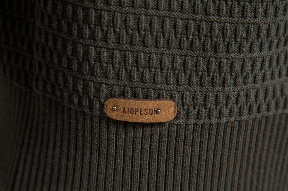 Fergus Winter Button-Up Cardigan |  Knit for Cold Days