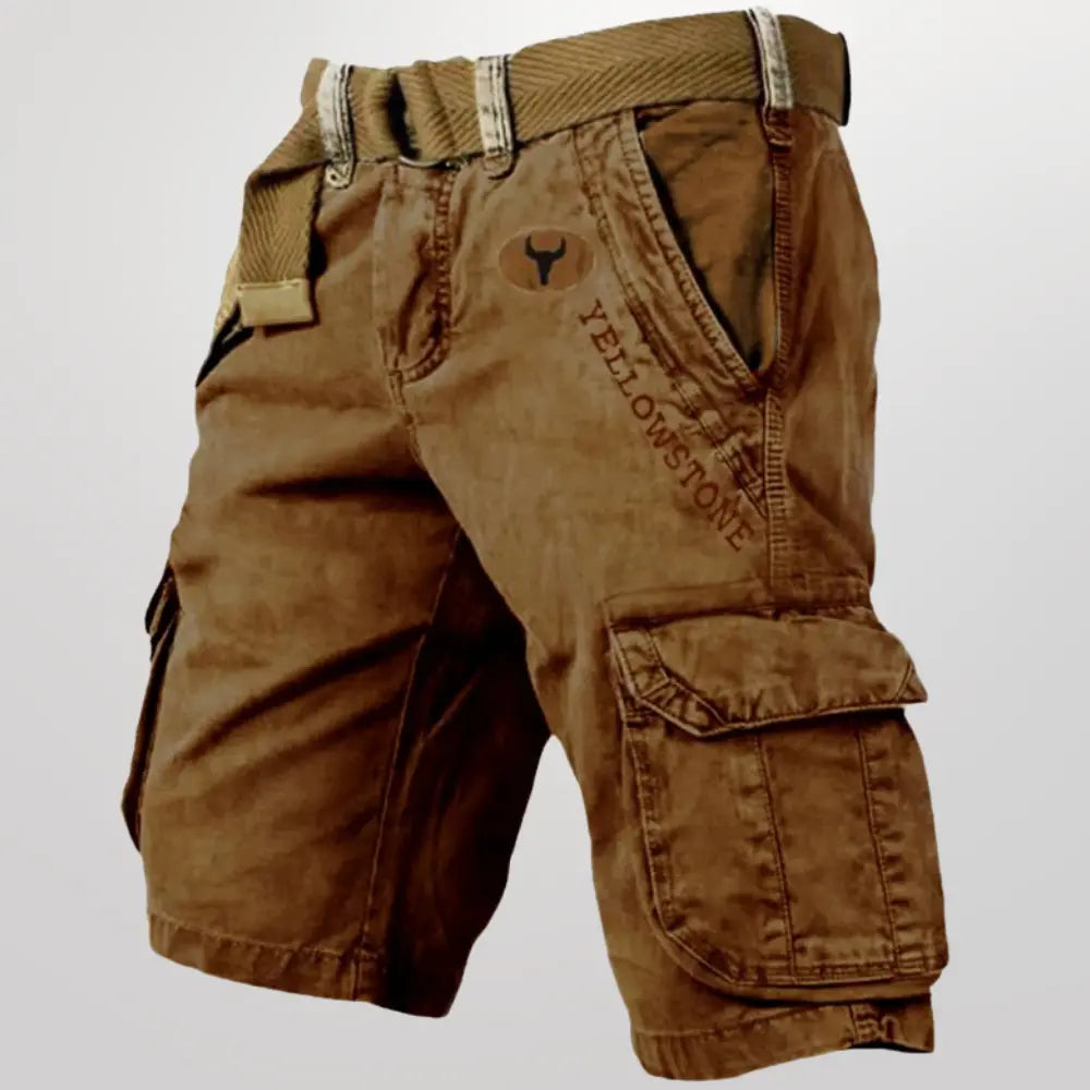 Fenella Shorts | Men’s Vintage Cargo Shorts with Utility Pockets and Relaxed Summer Fit