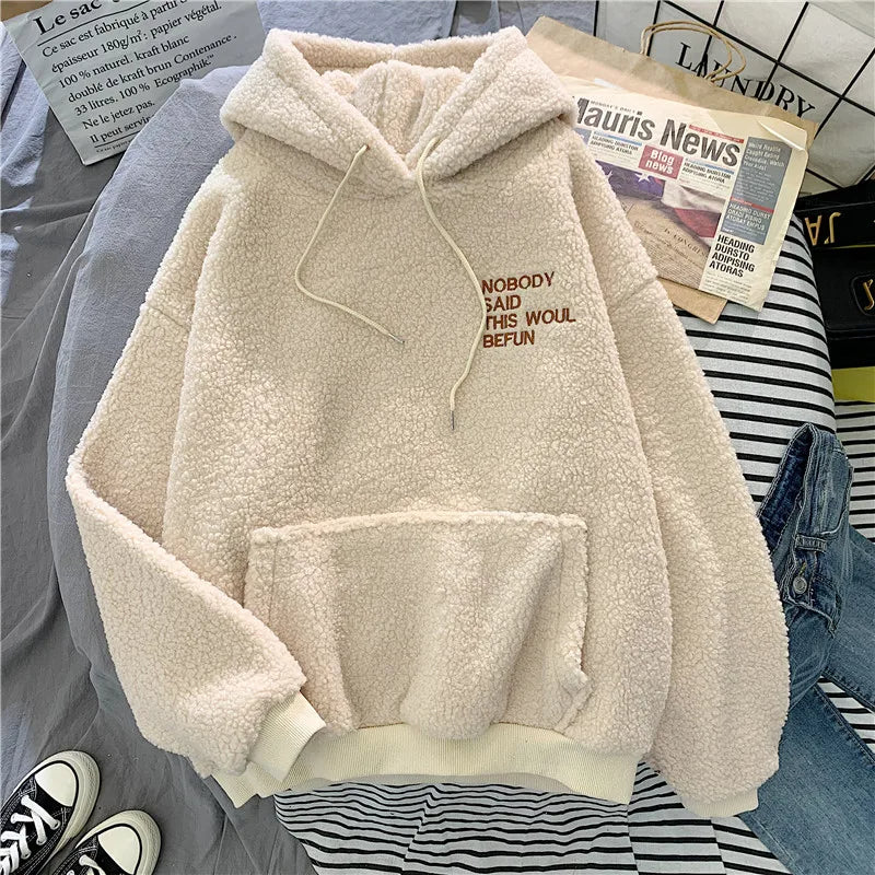 Iolana Hoodie | Women's Soft Teddy Winter Hoodie