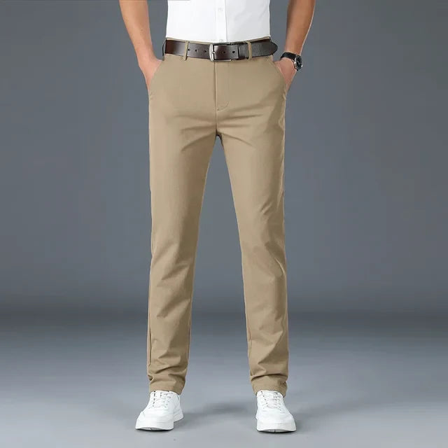 Fred Pants | Classic Slim-Fit Stretch Chinos