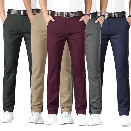 Fred Pants | Classic Slim-Fit Stretch Chinos