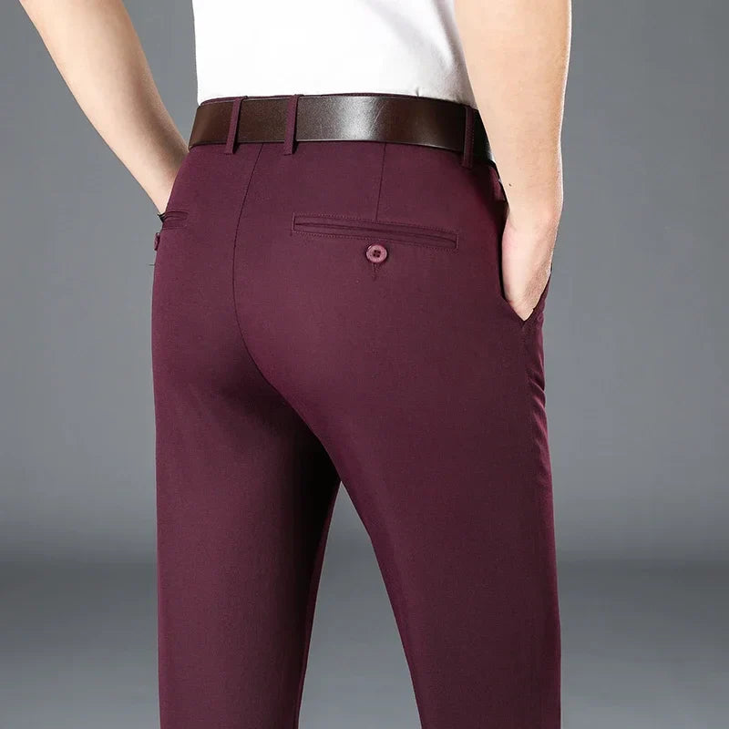 Fred Pants | Classic Slim-Fit Stretch Chinos