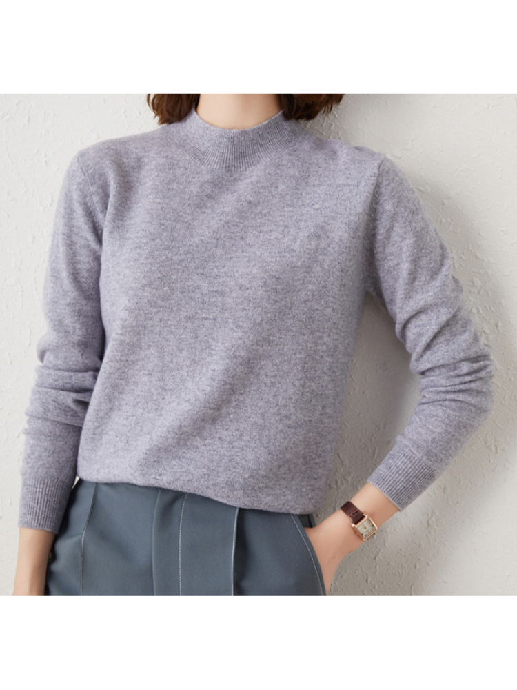 Henley Sweater | Lightweight Turtleneck Sweater