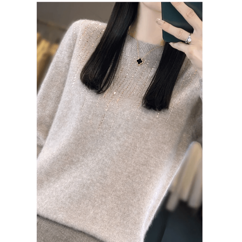 Jelani Sweater | Soft Knit Sweater with Sparkling Detail