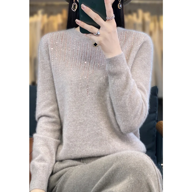 Gretha Sweater | Soft Knitted Sweater with Sparkling Details