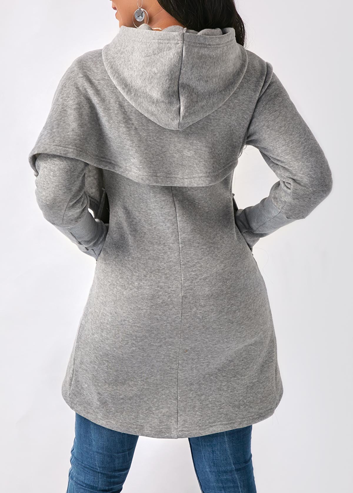 Sabine Hoodie | Women’s Autumn Trendy Asymmetric Hoodie