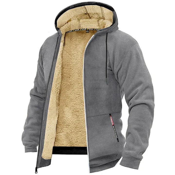 Harlan Hoodie | Fleece-Lined Zip-Up Hoodie