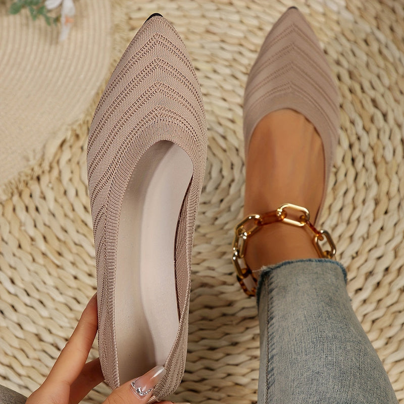Dacirelle Flats | Pointed-Toe Ballerina Flats with Elegant Design and Comfortable Fit