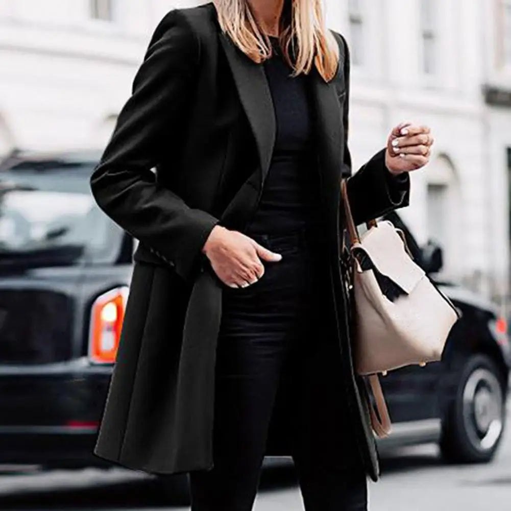 Regine Coat | Women’s Autumn Business Casual Wool Blazer