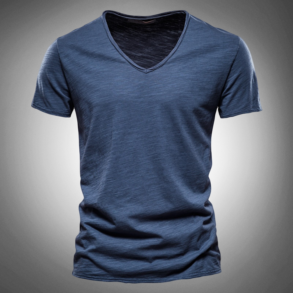 Westley T-Shirt | Classic Cotton V-Neck T-Shirt