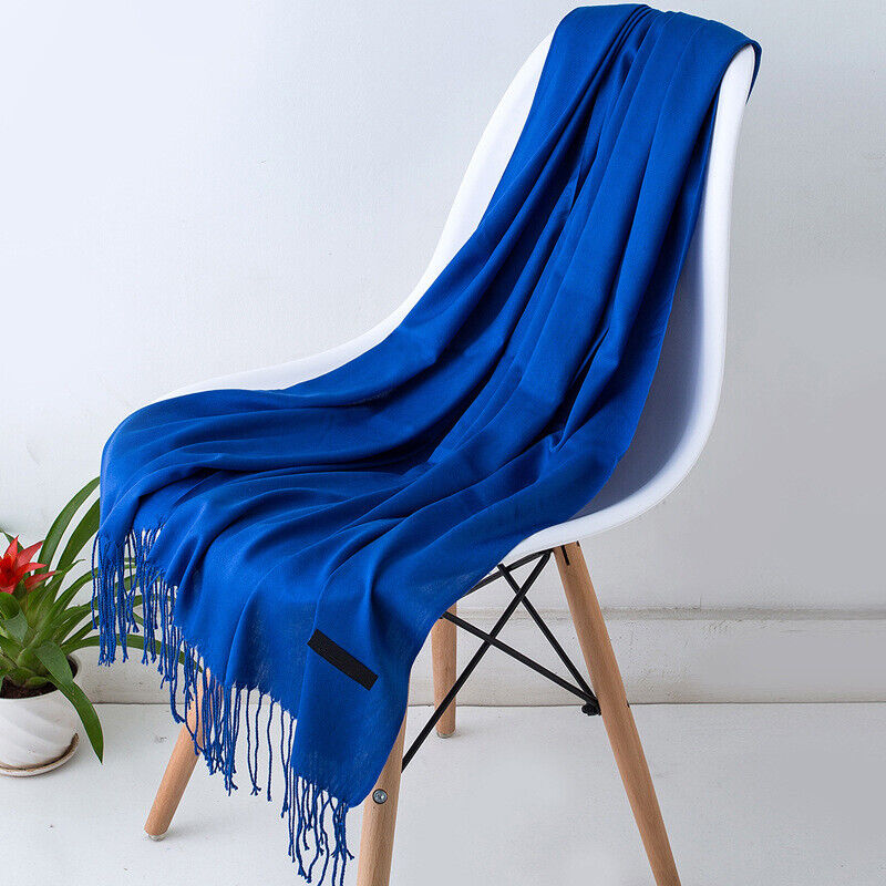 Jubilee Long Cashmere Scarf with Tassels | Warm & Stylish