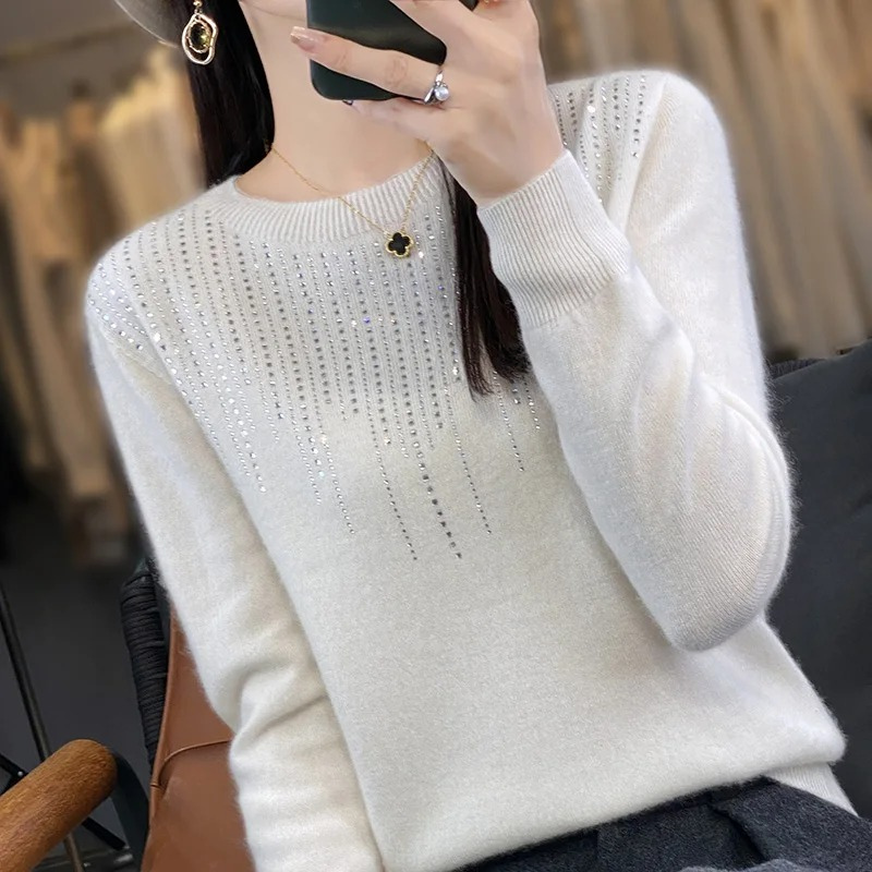 Gretha Sweater | Soft Knitted Sweater with Sparkling Details