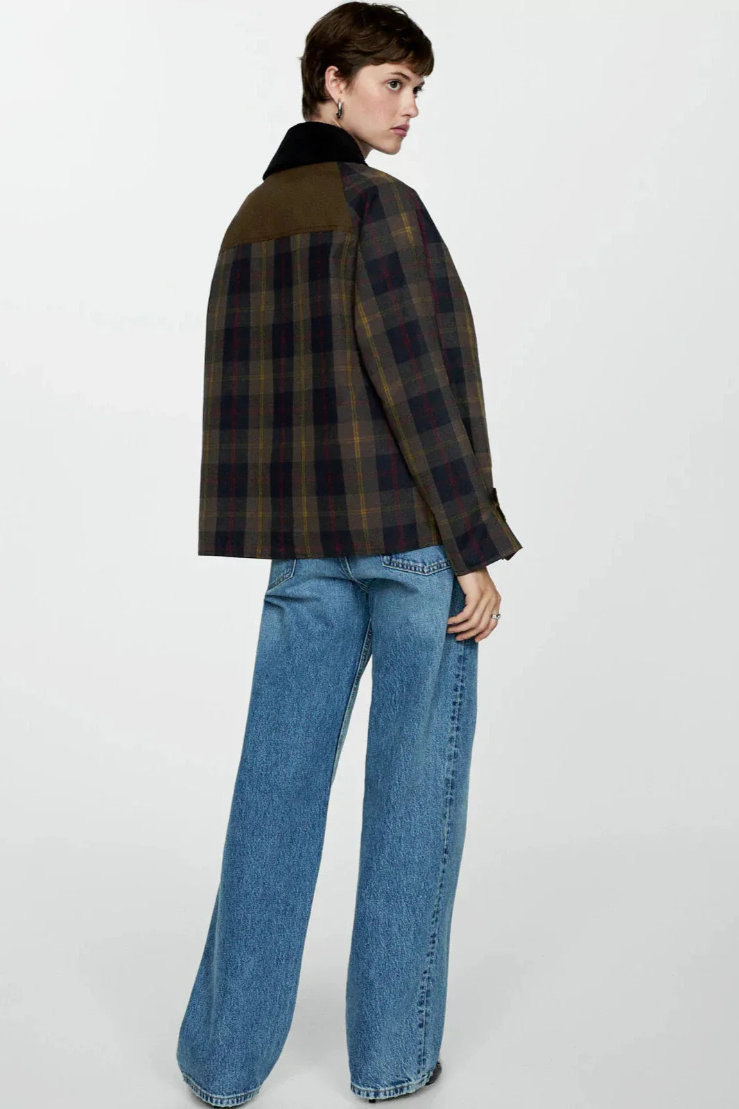 Idalia Jacket | Women's Plaid Waxed Jacket