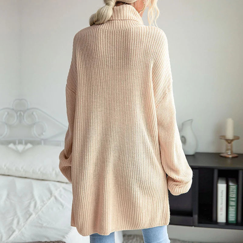 Irina Soft Knit Sweater | Long Sleeves with Side Slits