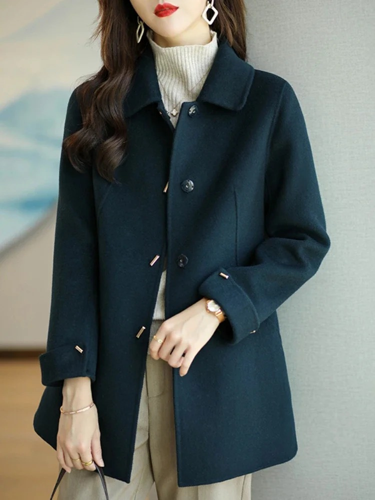 Farah Coat | Elegant Tailored Wool Trench Coat