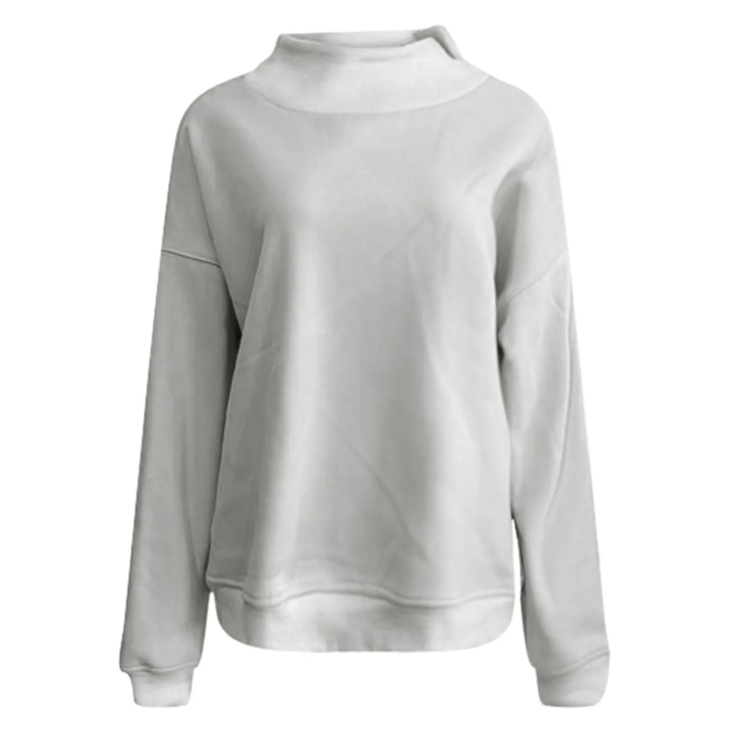 Francene Sweater | Basic Loose-Fit Long-Sleeve Sweater