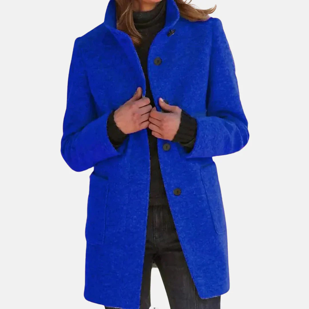 Remi Coat | Women’s Autumn Vintage Wool-Blend Tweed Coat